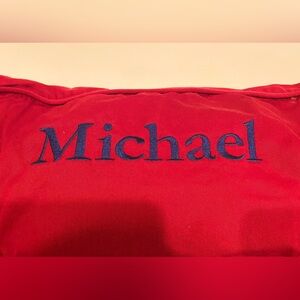 Pottery Barn OVERSIZED Slipcover (ONLY) personalized